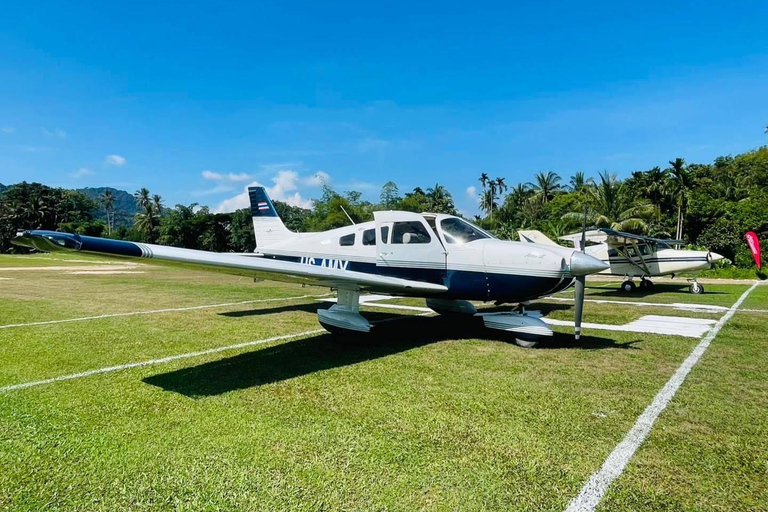 Phuket: Private Airplane Ride By TSA Thailand 4 Seats Plane 20 Minutes Tour