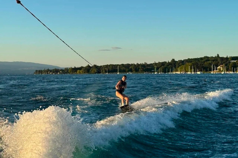 Geneva: Private Wakeboarding on Lake Geneva