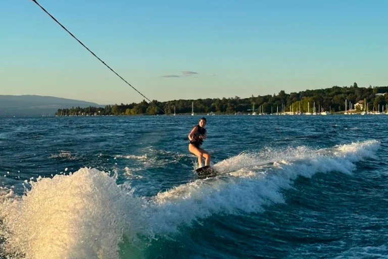 Geneva: Private Wakeboarding on Lake Geneva