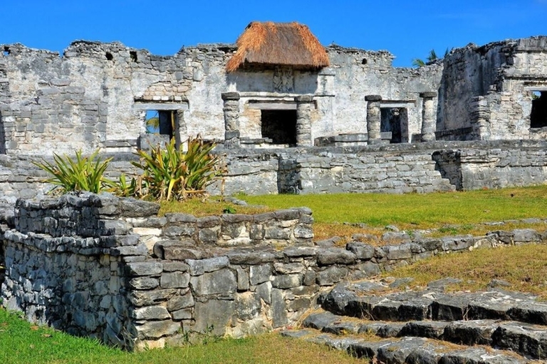 Desde Cancún: Cobá, Tulum y Tradiciones Mayas Visita GuiadaDesde Riviera Maya: Excursión a Cobá, Tulum y Tradiciones Mayas