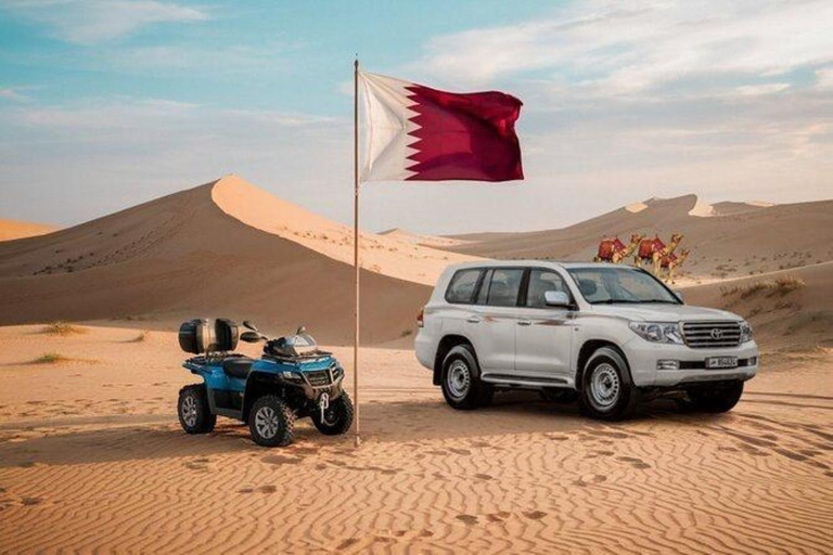 Doha: Desert Adventure with Camel Ride and Sandboarding