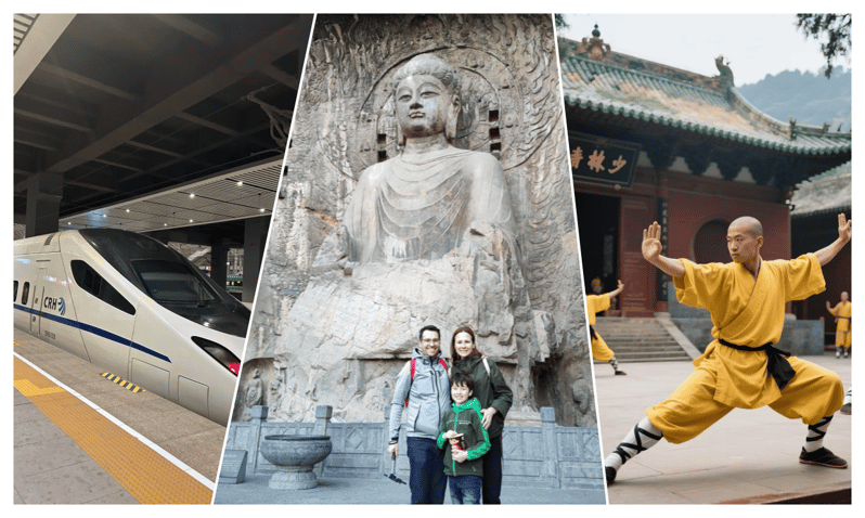 Jednodniowa wycieczka do Louyang z Xian: Groty Longmen, Świątynia Shaolin