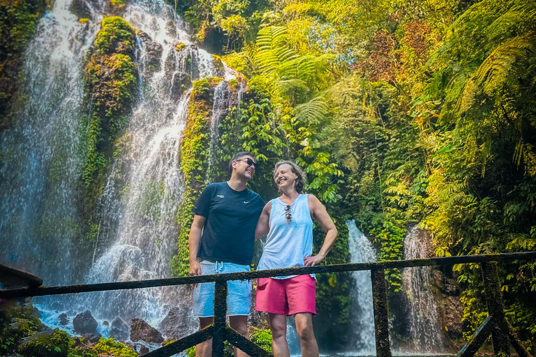 Bali: Waterfall in the forest & twin lake view tour