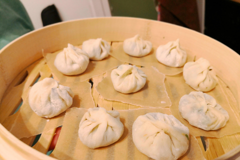 Cours de cuisine en ligne Les petits pains à la vapeur par la chef Sunflower LiClasse de petits pains à la vapeur partagée