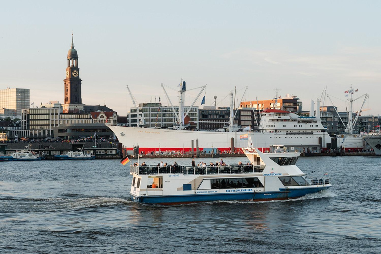 Hamburg: 1 hour harbor boat Tour Hamburg