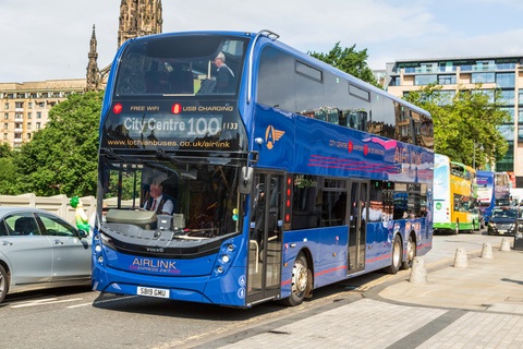 Aeroporto di Edimburgo: transfer in autobusReturn (andata e ritorno)