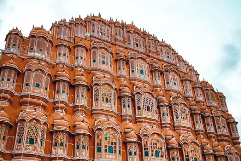 Jaipur's Royal Trio: AC Car, Tuk-Tuk & Guided Cultural Tour Tour by Tuk-Tuk Guide not included
