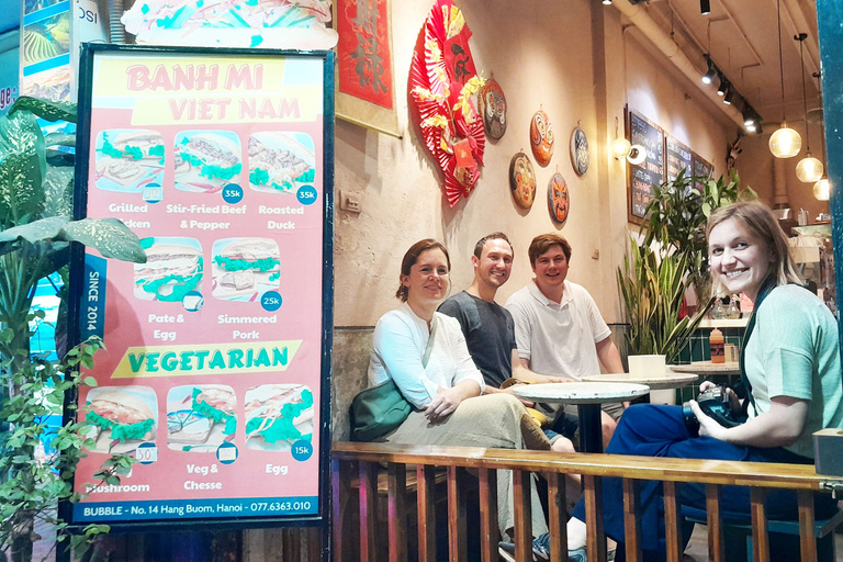 Hanoi Walking Street Food Tour with English speaking guide