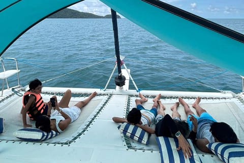 Phuket: Sunset Cruise to Coral Island by Catamaran Yacht