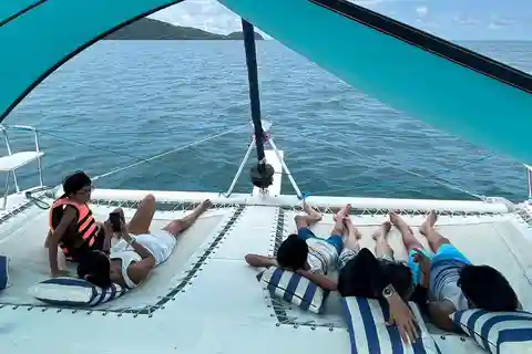 Phuket: Sunset Cruise to Coral Island by Catamaran Yacht