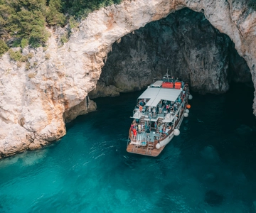 Da Benitses/Lefkimmi: Laguna Blu e Crociera Papanikolis