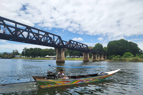 From Bangkok: Kanchanaburi and Erawan National Park Day Trip Small Group With Transfers