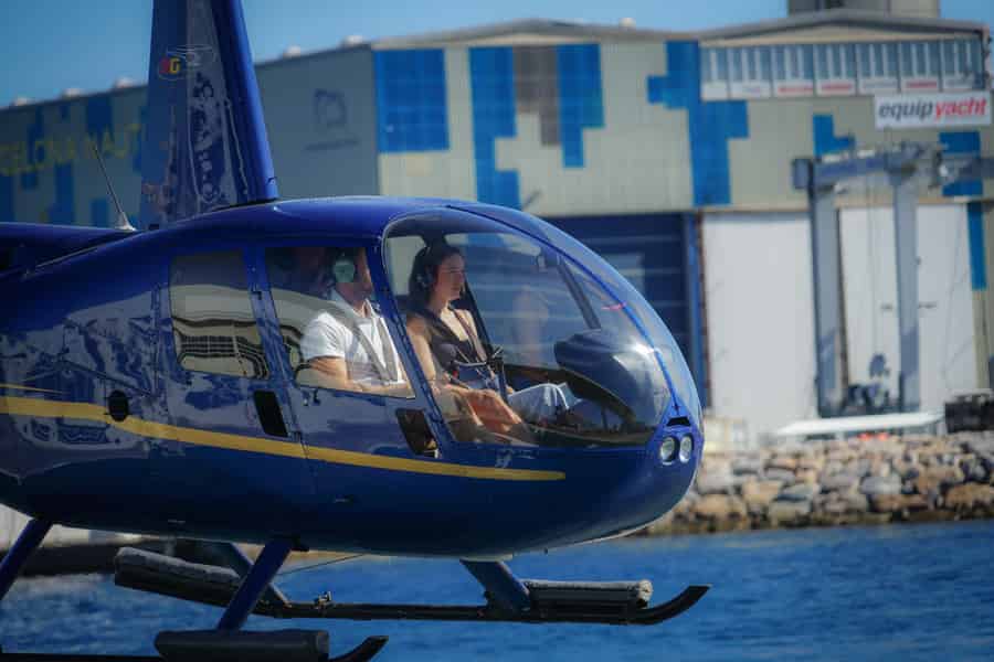 Barcelona: Hubschrauber-Rundflug. Foto: GetYourGuide