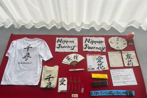 Hiroshima Calligraphy Experience – Kanji Name & Souvenir