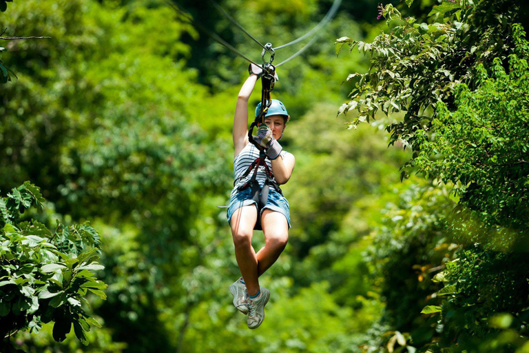 Bali: Blue Lagoon Snorkeling, Zipline, and UTV Buggy Tour Single Buggy, Zipline and Snorkeling with Transfer