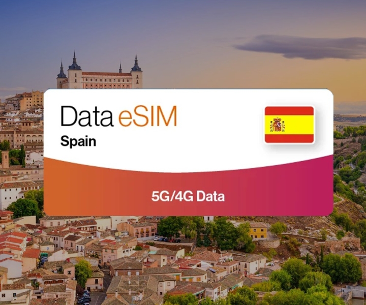 Espanja: Turisti eSIM Data Plan