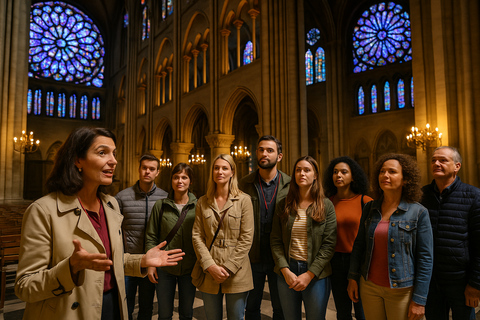 Paris: Notre-Dame Cathedral Guided Tour with Entry Ticket