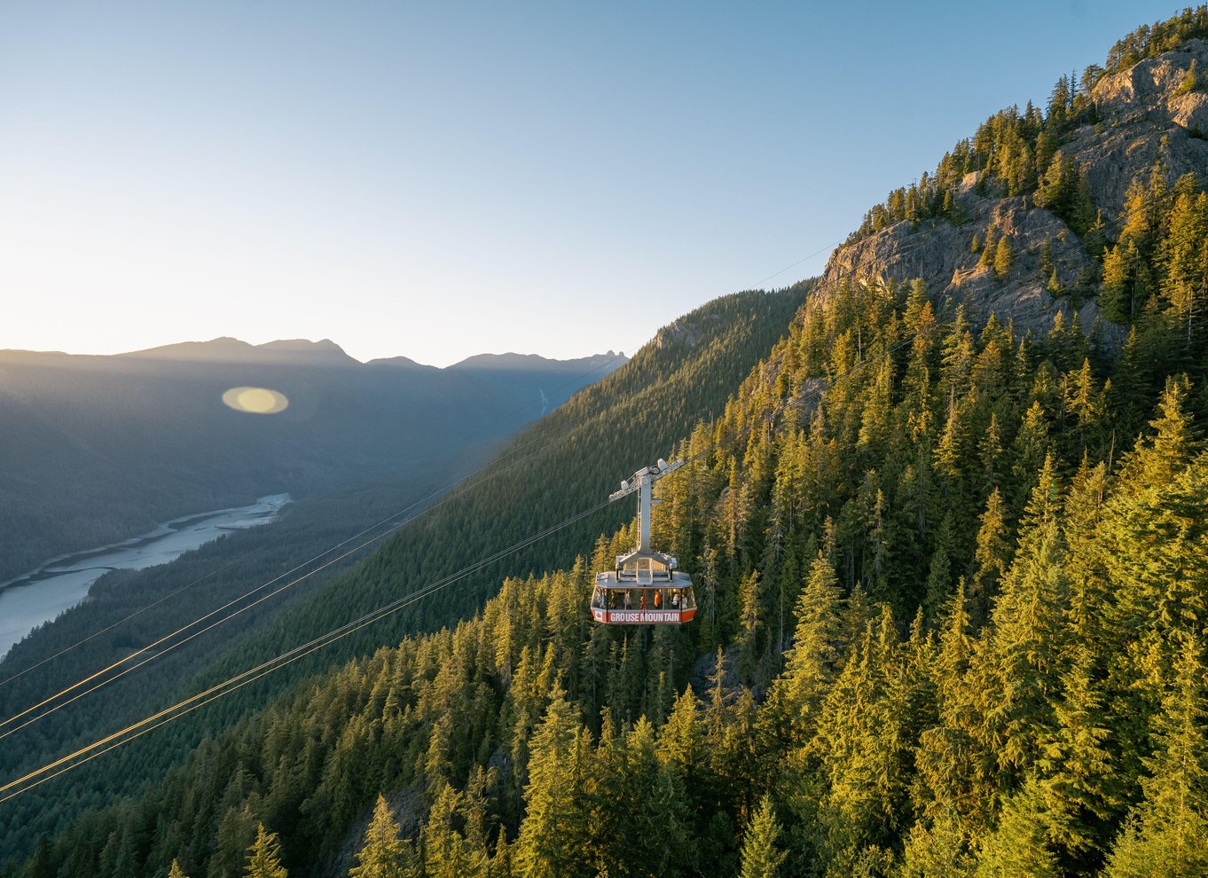 Adgangsbillet til Grouse Mountain Skyride