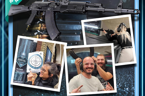 Budapest downtown: Fast & Fierce shooting range experience