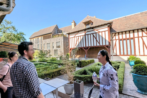 Tourist walk through the historic center of Troyes Sightseeing tour of the historic center of Troyes