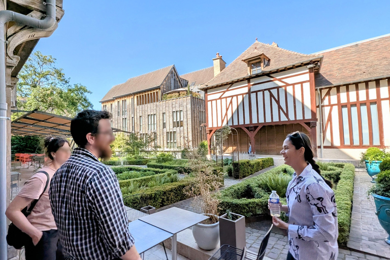 Tourist walk through the historic center of Troyes Sightseeing tour of the historic center of Troyes