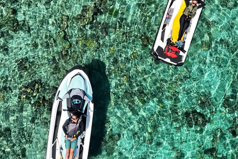 Da Lombok: snorkeling alle 3 Gilis e moto d'acqua a SenggigiDa Lombok: snorkeling e moto d'acqua a Senggigi