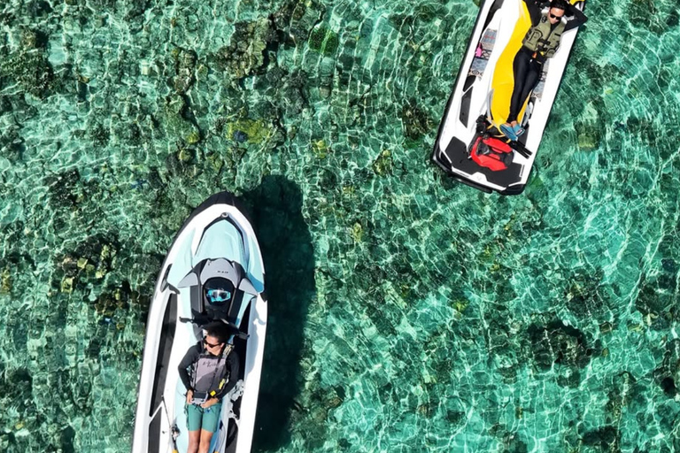 Da Lombok: snorkeling alle 3 Gilis e moto d'acqua a SenggigiDa Lombok: snorkeling e moto d'acqua a Senggigi