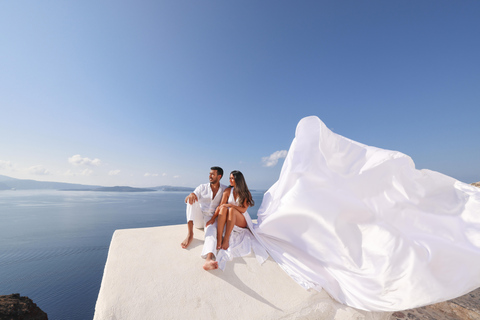 Private Santorini Wedding Photoshoot