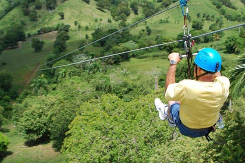 Private Puerto Plata Canopy Zipline Experience