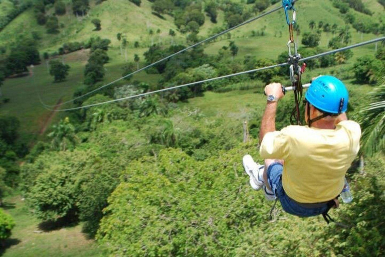 Private Puerto Plata Canopy Zipline Experience