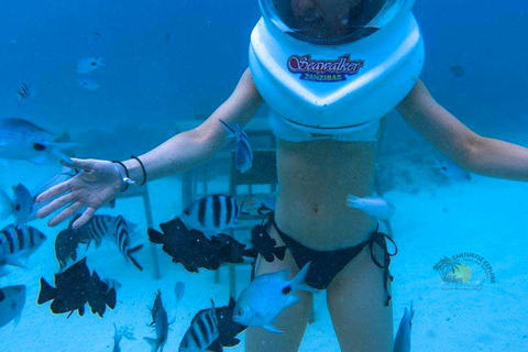 Zanzibar: Nungwi Underwater Seawalk Experience with Transfer Hotel Transfer Not Included (Meeting Point Only)