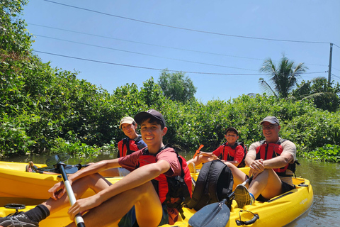 Ho Chi Minh City: Tunnel di Cu Chi e avventura in kayak sul Mekong