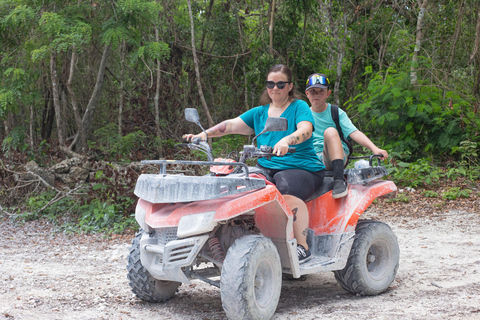 Tour particular de jipe e ATV ao Cenote da Caverna de Jade: Tudo Incluído