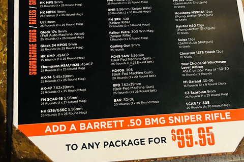 Machine Gun Shooting!