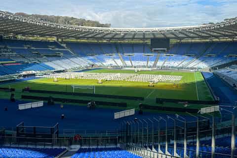 Rome : visite guidée du Stade olympique + stades internationaux BNL + Foro Italico