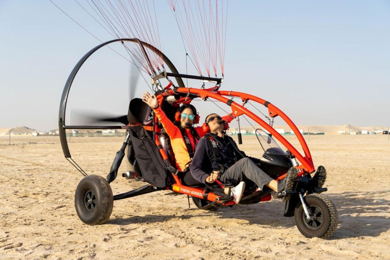 Qatar: Paratrike Flight Adventure with Pickup