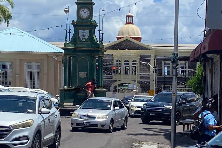 Basseterre: Guided Walking Tour with Optional Beach
