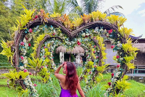 Bali: Ubud Swing, Rice Terrace & Temple Private Day Tour