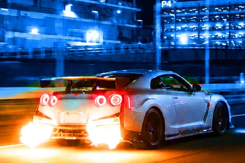Daikoku：Tokyo drift carmeet with Supra/R34/Silvia/R35/Evo