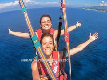Corfu: Parasailing Experience for 2 in Sidari