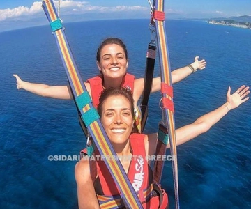 Corfu: Parasailing Experience for 2 in Sidari