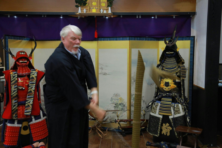 Trial slashing in Bushido with Samurai Sword real sharpnes Trial Cutting+Video shooting