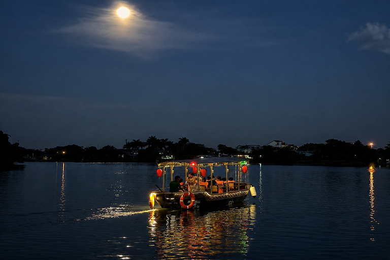 Hue: Evening Perfume River Electric Boat Cruise & Lantern Evening Perfume River Cruise