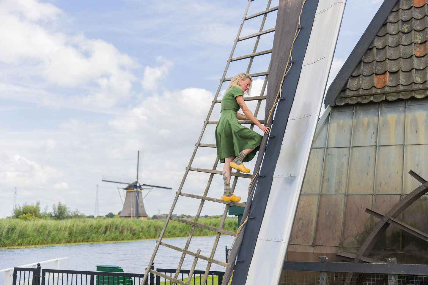 Kinderdijk: Aðgangsmiði UNESCO heimsminjar