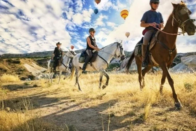 Cappadocia: Sunset Horseback Riding Tour with Transfer