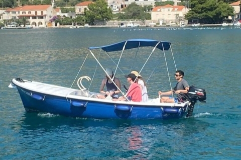 Dubrovnik: Alquila un barco divertido y fácil de usar sin licenciaSin recogida