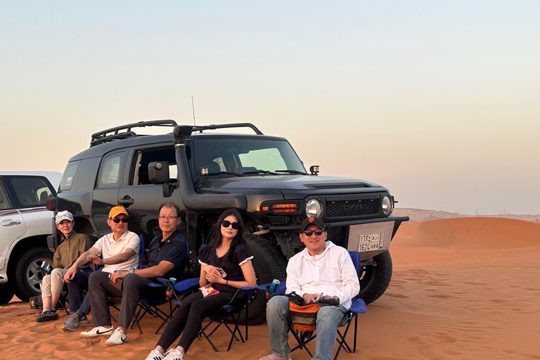 Riyadh:Red Sand Dunes camel ride&Quad&Sandboarding Adventure Private Tour with pick up and drop off from your location