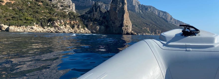 Depuis Arbatax : Excursion en bateau pneumatique dans le golfe d'Orosei