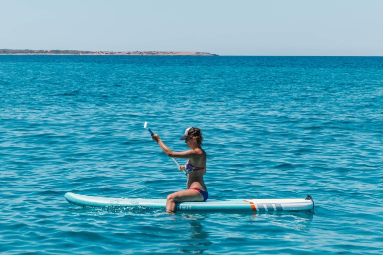 Ibiza: Rejs statkiem na Formenterę z otwartym barem i paelląFormentera: żeglowanie na wspaniałą wyspę