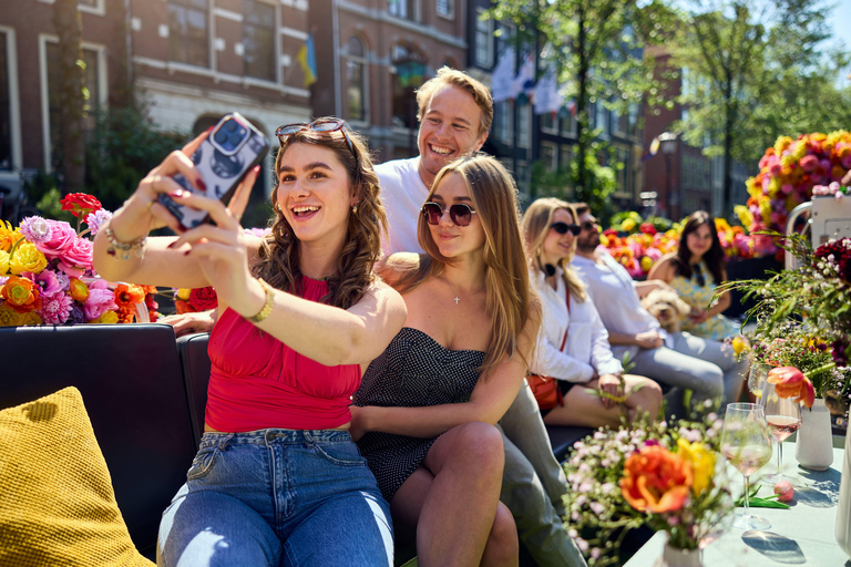 Amsterdam: City Highlights Cruise on a Luxury Flower Boat City Highlights Flower Boat Cruise | Without Cheese